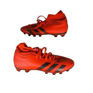 Adidas‎ Predator Freak 3 FG Soccer Cleats Red Black Mens Size 6.5